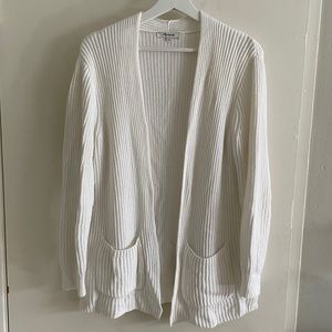 Madewell White Cardigan - S